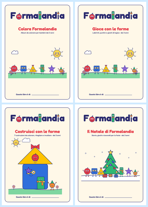 Cofanetto Formalandia · 4 libri