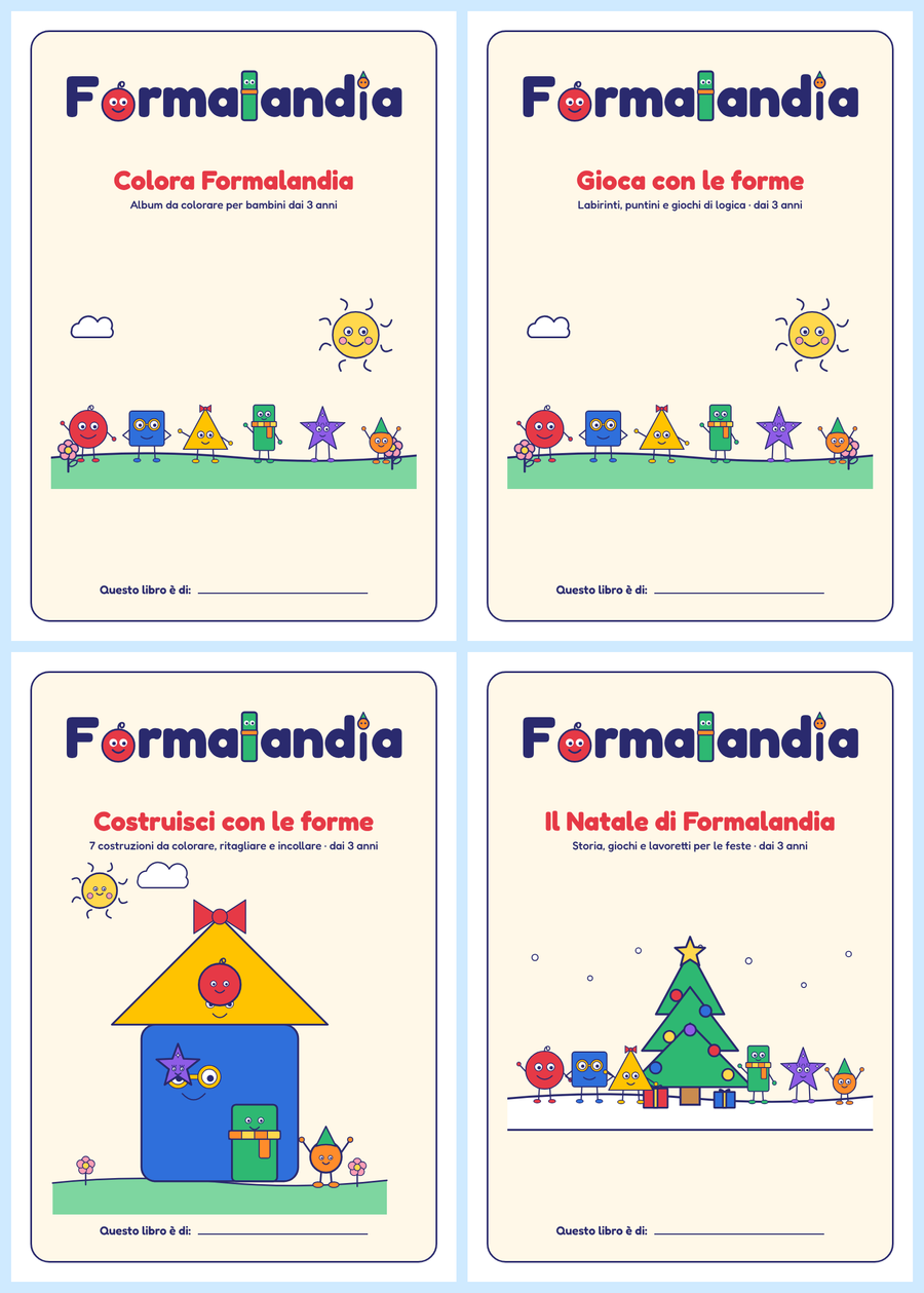 Cofanetto Formalandia · 4 libri
